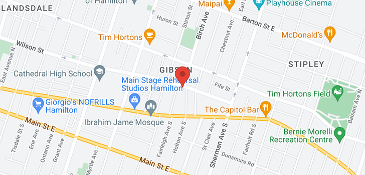 map of 51 HOLTON Avenue N